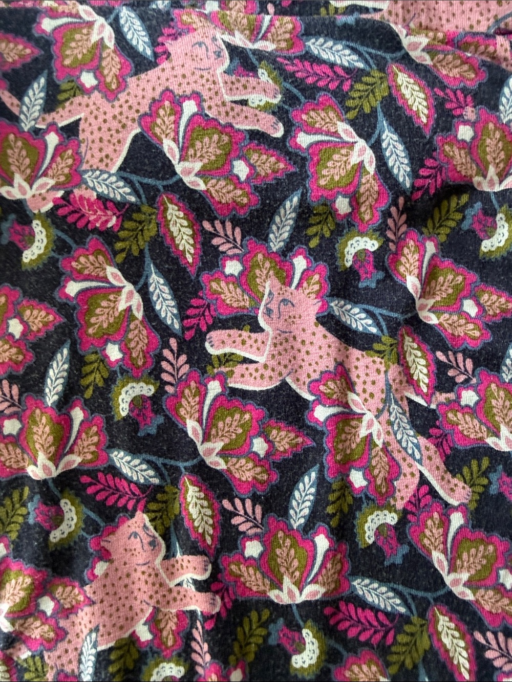 Boden leopard print jungle skirt